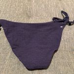 Becca  texture black Tie Side Hipster Bikini Bottom Photo 3