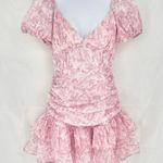 Hello Molly  Cute Gauze Mini Dress Pink Size 6 Photo 2