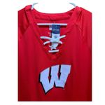 Women’s Size Large Box Seat Clothing Wisconsin Badger Jersey NWT Red Photo 1