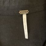 Young Fabulous and Broke YFB Black Shirt Dress Button Up Minimalist Long Sleeve Soft Casual Small Photo 3