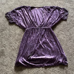 Juicy Couture  Purple Velour Dress SIZE M Photo 0