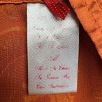 orange Paisley print Y2K baby doll‎ Tag Hard To Read Unknown Brand Size M Photo 3
