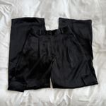 Babaton Aritzia Refined Satin Cargo Pants Black Women’s Size 4 Photo 1
