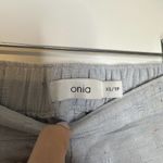 ONIA  Mila Checkered Wide Leg Pants Women's Blue Size XS Photo 4