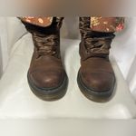 Dr. Martens  Triumph Brown Leather Floral Boots | US 6 Photo 10