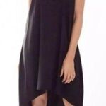 BCBGMAXAZRIA Black and White Asymmetrical Halter High Low Sundress Size XS Photo 0