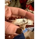 Daisy & Delilah Floral Cami Top Ruched Sleeveless Blouse Brown Medium Photo 2