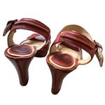 Frye women’s brown shoes/heels/pumps Samantha edition Authentic size 7M SKU 2829 Photo 3