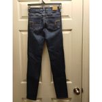 American Eagle Womens Size 2 Long Next Level Stretch Dark Wash Skinny Blue Jeans Photo 1