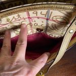 Coach Signature Heritage Tallersall graffiti Gold and Cream Tote Bag Photo 8