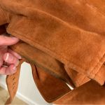 Free People  Suede moto jacket size medium goat leather Photo 3