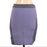 Opening Ceremony  Purple Knit Mini Pencil Skirt Womens S Bodycon Stretch Boho Photo 1