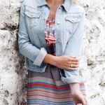 ASOS Women’s Light Denim Jacket, Large Photo 0