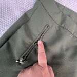 Worthington  Women Olive Green Ankle Pants Faux Pockets Size 14 Business Casual Photo 8