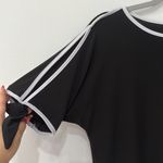 Coco Bianco Women's Black Stretchy Short Sleeves Top Size Small Photo 3