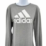 Adidas  The Go To Performance Grey White Tee XS Photo 2