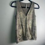 Anthropologie Top Sabrina Shimmer Metallic Tank Size XS Photo 3