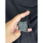 R&M Richards Gown Size 10 Black Beige Lace 3/4 Sleeve Maxi Front Slit Sequined Photo 7