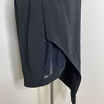 Stylestalker Micah Dress LARGE One Shoulder Asymmetric Sheer Cocktail Mini Party Photo 7