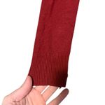 Women's Dark Red Button Photo 3