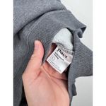 Pact  Women's V Neck Pullover Sweatshirt Gray Sz‎ L Photo 4