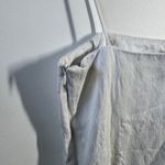 ZARA  Dress Women XS White mixed maxi dress Zw Collection oyster Bridal Shower Photo 5