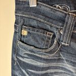 Big star  Kayla Straight Mid Rise Blue Wash Denim Size‎ 28R Photo 3