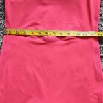 All In Motion  Brushed & Sculpted Rib Sports Short Bodysuit, Size S coral color. Photo 9