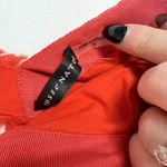 Natori NWT  Summer Texture Eyelet Dress Mandarin Orange Size 10 NEW $795 Photo 6