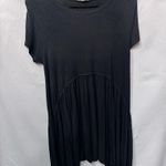 Isabel Maternity  by Ingrid & Isabel Black Handkerchief Hem top size small Photo 4