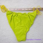 NEW It's Now Cool Free People the string bottom citrine lurex, size S Green Photo 6