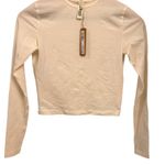 SKIMS New Vintage Crop Long Sleeve T-Shirt Marble - Small NWT Photo 3