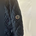Calvin Klein  women’s size large quilted black jacket Photo 5
