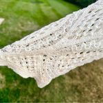 Adiva off white crochet knit shirt Photo 11
