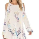 Free People Clear Skies Cold Shoulder Shift Dress M 458 Photo 0