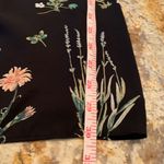 Sunday Best Aritzia XS Sleeveless Black Floral Mini Dress EUC White Photo 6