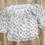 Lucca Couture Lucca Off The Shoulder Ruffle Floral Blouse Women’s Small Photo 0
