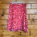 Jaclyn Smith Spring/Summer Floral Pink Midi Skirt sz Large Photo 1