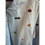Scotch & Soda Women’s Clubhouse Royal Patch Oxford Button Down Shirt Size L Photo 5