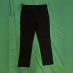 Quince NWOT  Black Ultra Stretch Ponte Straight Leg Pants size Large Photo 2