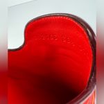 Gucci  Princetown Horsebit Logo Orange Fabric Flat Loafer Mules Size EU 38.5 Photo 7