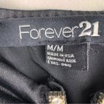 Forever 21  Black Strapless Top Sz M Rhinestone V Club Date Night Party‎ Rave Photo 4