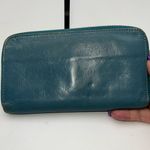 Chloé Calfskin Lily‎ Bow Long Zip Continental Wallet Blue Photo 7