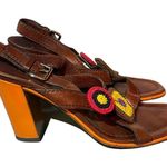 Prada LEATHER BOHEMIAN STYLE HEELS Photo 0