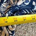 Catalina Vintage Collection Womens 1990s Blue Floral Leaf Blazer Jacket Small Photo 10