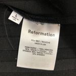 Reformation NEW Cait Dress Rib Knit Long Sleeve Photo 7