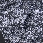 William Rast Black & White Floral Bikini Bottom L Photo 2