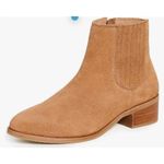 Soludos  Delancey Bootie Suede Tan Size 5.5 New In Box‎ Photo 2