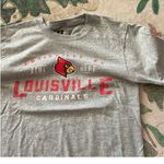 Russell Athletic Russell Louisville Cardinals Kids’ T Shirt Gray Photo 1