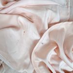 Lulus NEW  Red Carpet Romance Peach Satin Square Neck Maxi Dress Formal Medium Photo 12